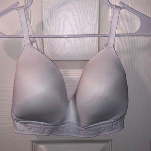 PINK WearEverywhere Wireless LightlyLined Bra-34DD